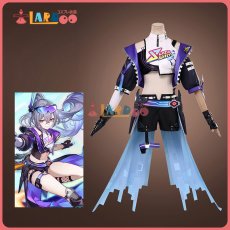 画像1: 崩壊スターレイル HonkaiStarRail 銀狼LV.999 コスプレ衣装 コスチューム cosplay (1)