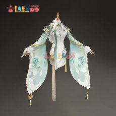 画像4: 原神 Genshin 璃月 兹白-シハク コスプレ衣装 刺繍版 コスチューム  cosplay  (4)
