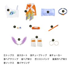 画像5: 崩壊スターレイル HonkaiStarRail ロビン サンデー ファンタコラボ コスプレ衣装 コスチューム (5)