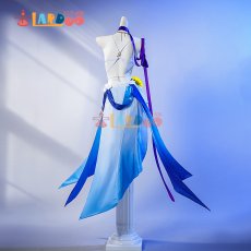 画像4: 【一週間内出荷】崩壊スターレイル HonkaiStarRail ロビン・夏空の歌 コスプレ衣装 マイク付き コスチューム (4)