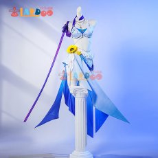 画像5: 【一週間内出荷】崩壊スターレイル HonkaiStarRail ロビン・夏空の歌 コスプレ衣装 マイク付き コスチューム (5)
