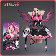 画像1: ゼンレスゾーンゼロ ZZZ アリア・不協和音 コスプレ衣装 スキン 翼付き コスチューム cosplay (1)