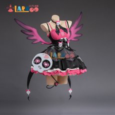 画像4: ゼンレスゾーンゼロ ZZZ アリア・不協和音 コスプレ衣装 スキン 翼付き コスチューム cosplay (4)