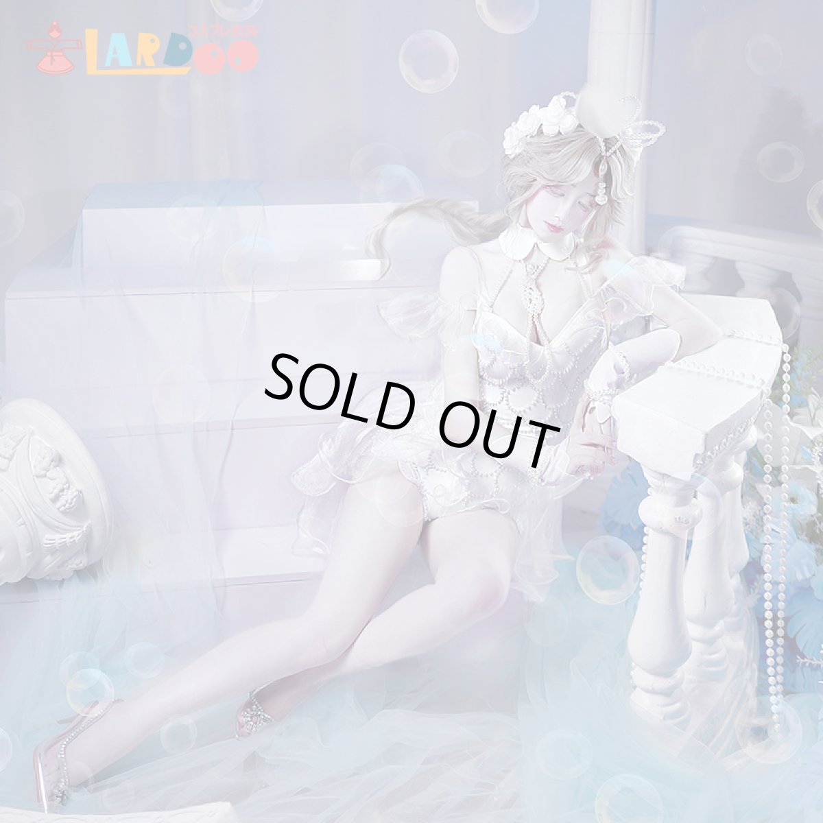 画像2: 【生産停止】第五人格IdentityV グレイス 漁師-百万弗の人魚 コスプレ衣装 コスチューム cosplay (2)