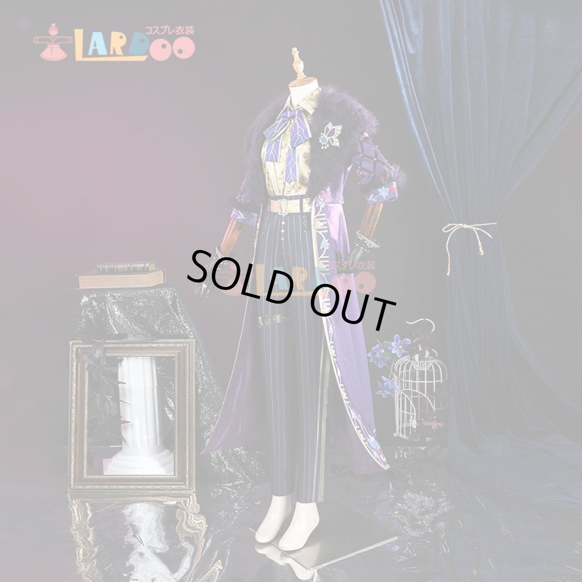 画像10: 第五人格IdentityV マーサ・べハムフィール 空軍-菖蒲  コスプレ衣装 コスチューム cosplay (10)