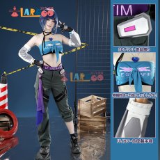 画像1: オーバーウォッチ2  Overwatch OW2  ディーバー-D.Va 「LE SSERAFIM」コラボ コスプレ衣装 コスチューム cosplay (1)