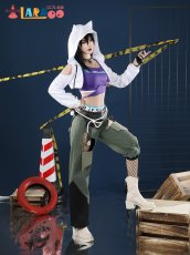 画像3: オーバーウォッチ2  Overwatch OW2  アッシュ-Ashe 「LE SSERAFIM」コラボ コスプレ衣装 コスチューム cosplay (3)