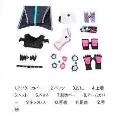 画像11: オーバーウォッチ2 × ストリートファイター6 OW2 キリコ×ジュリ コスプレ衣装 コスチューム cosplay (11)