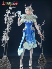 画像2: 【在庫あり】オーバーウォッチ2  OW キリコ  白澤スキン コスプレ衣装 コスチューム cosplay (2)