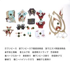 画像10: 原神 Genshin 魔女会・コードA アリス-Alice コスプレ衣装 コスチューム cosplay (10)