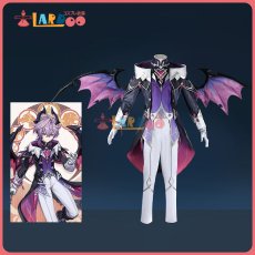 画像8: 原神 Genshin モンド ドゥリン-Durin コスプレ衣装 翼付き コスチューム cosplay (8)