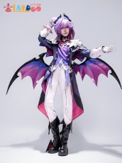 画像3: 原神 Genshin モンド ドゥリン-Durin コスプレ衣装 翼付き コスチューム cosplay (3)