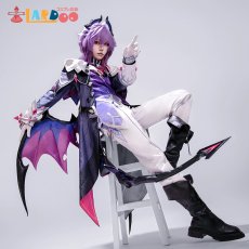 画像6: 原神 Genshin モンド ドゥリン-Durin コスプレ衣装 翼付き コスチューム cosplay (6)