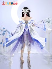 画像5: 【在庫あり】原神 Genshin ナド・クライ 「少女」コロンビーナ-Columbina コスプレ衣装 コスチューム cosplay (5)