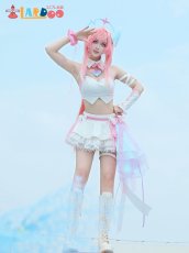 画像2: 鳴潮 メイチョウ Wuthering Waves エイメス-Aemeath 韓国オフライン2周年記念イラスト コスプレ衣装 コスチューム cosplay (2)