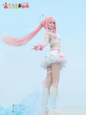 画像6: 鳴潮 メイチョウ Wuthering Waves エイメス-Aemeath 韓国オフライン2周年記念イラスト コスプレ衣装 コスチューム cosplay (6)