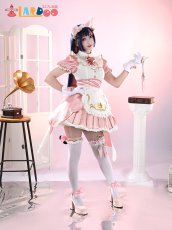 画像3: オーバーウォッチ2 × ストリートファイター6 OW2 キリコ 猫耳メイドスキン コスプレ衣装 コスチューム cosplay (3)