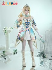 画像2: 原神 Genshin スネージナヤ ヴェスナ-Vesna コスチューム コスプレ衣装 (2)