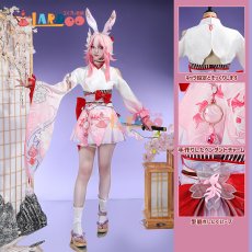 画像1: 崩壊スターレイル HonkaiStarRail 緋英・月待つ花時 コスプレ衣装 スキン コスチューム (1)