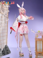 画像3: 崩壊スターレイル HonkaiStarRail 緋英・月待つ花時 コスプレ衣装 スキン コスチューム (3)