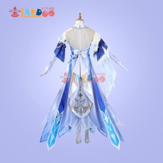 画像10: 原神 Genshin スネージナヤ 氷神 アナスターシャ コスチューム コスプレ衣装 (10)