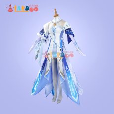 画像9: 原神 Genshin スネージナヤ 氷神 アナスターシャ コスチューム コスプレ衣装 (9)