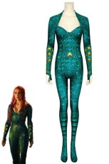 画像1: アクアマン メラ アクアマンの妻 アトランティスの女王 Aquaman Mera ジャンプスーツ コスプレ衣装  コスチューム cosplay (1)