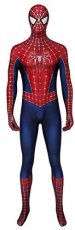 画像2: スパイダーマン2 ピーター・パーカー Spider-Man 2 ジャンプスーツ 全身タイツ ボデイースーツ コスプレ衣装 コスチューム (2)