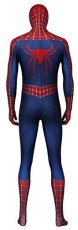 画像5: スパイダーマン2 ピーター・パーカー Spider-Man 2 ジャンプスーツ 全身タイツ ボデイースーツ コスプレ衣装 コスチューム (5)