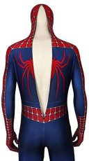 画像6: スパイダーマン2 ピーター・パーカー Spider-Man 2 ジャンプスーツ 全身タイツ ボデイースーツ コスプレ衣装 コスチューム (6)