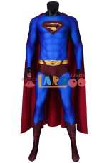 画像2: スーパーマン リターンズ クラーク・ケント/スーパーマン Superman Returns Superman Clark Kent ジャンプスーツコスプレ衣装 コスチューム cosplay (2)