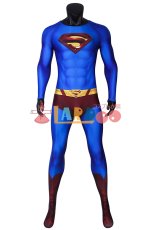 画像6: スーパーマン リターンズ クラーク・ケント/スーパーマン Superman Returns Superman Clark Kent ジャンプスーツコスプレ衣装 コスチューム cosplay (6)