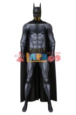 画像2: ジャスティス リーグ バットマン ブルース ウェイン Justice League Batman ジャンプスーツ マスク付き コスプレ衣装  コスチューム cosplay (2)