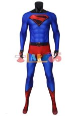 画像7: クライシス・オン・インフィニット・アース スーパーマン カル?エル クラーク・ケント Crisis on Infinite Earths Superman Kal-El/Clark Kent ジャンプスーツコスプレ衣装 コスチューム cosplay (7)