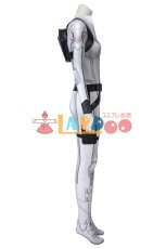 画像4: ブラック・ウィドウ ナターシャ・ロマノフ Black Widow Natasha Romanoff White suit 全身タイツ ジャンプスーツ ベルトセット付き コスプレ衣装  コスチューム cosplay (4)