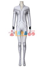 画像6: ブラック・ウィドウ ナターシャ・ロマノフ Black Widow Natasha Romanoff White suit 全身タイツ ジャンプスーツ ベルトセット付き コスプレ衣装  コスチューム cosplay (6)