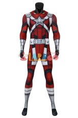 画像1: ブラック・ウィドウ レッドガーディアン Black Widow Red Guardian 全身タイツ ジャンプスーツ コスプレ衣装  コスチューム cosplay (1)