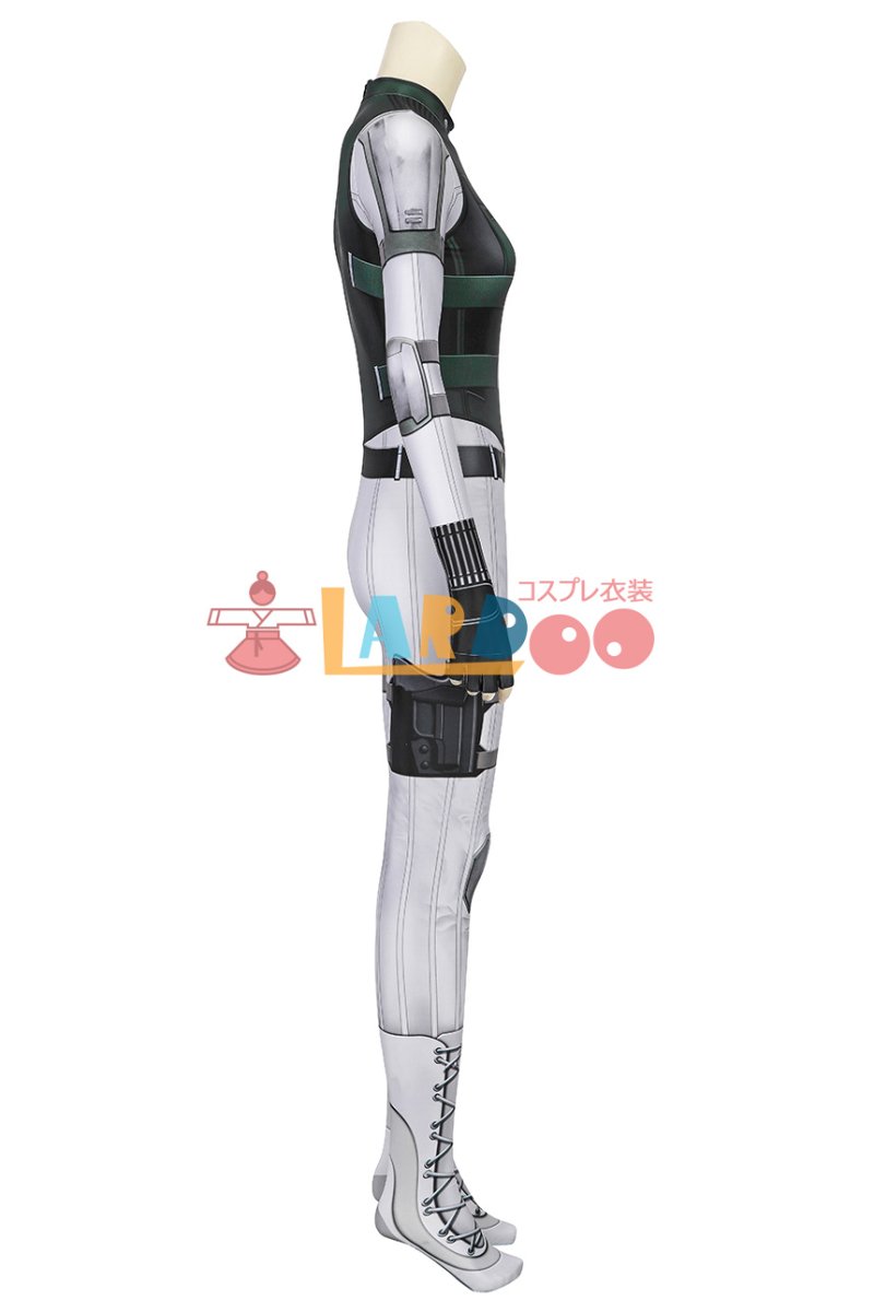 画像4: ブラック・ウィドウ エレーナ・ベロワ/ブラック・ウィドウ Black Widow The Movie Yelena Belova 全身タイツ ジャンプスーツ コスプレ衣装  コスチューム cosplay (4)