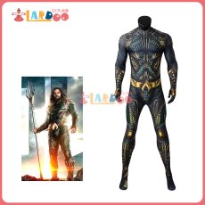 画像1: アクアマン Aquaman アーサー・カリー/Arthur Curry ジャンプスーツ コスプレ衣装  コスチューム cosplay (1)