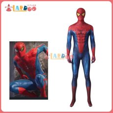 画像1: PS5 ゲーム『Marvel's スパイダーマン』 アメイジングスーツ Spiderman ピーター・パーカー ジャンプスーツ コスプレ衣装 コスチューム cosplay (1)