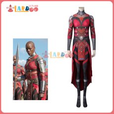 画像1: ブラックパンサー Black Panther ドーラ・ミラージュ アヨ・アネカ・ナキア-Ayo・Aneka・Nakia コスプレ衣装 ジャンプスーツ コスチューム cosplay (1)