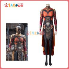 画像1: ブラックパンサー Black Panther ドーラ・ミラージュ オコエ-Okoye コスプレ衣装 ジャンプスーツ コスチューム cosplay (1)