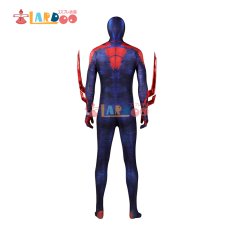 画像3: スパイダーマン:アクロス・ザ・スパイダーバース スパイダーマン2099 ミゲル・オハラ Miguel O'Hara ジャンプスーツ アーム道具付き コスプレ衣装 コスチューム cosplay (3)