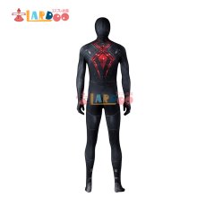 画像3: スパイダーマンPS5 Spider-Man マイルズ モラレス/Miles Morales Advanced Dark Suit 全身タイツ ボデイースーツ コスプレ衣装 コスチューム cosplay (3)
