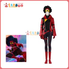 画像1: スパイダーマン:アクロス・ザ・スパイダーバース ジェシカ・ドリュー/Jessica Drew 全身タイツ ボデイースーツ コスプレ衣装 コスチューム cosplay (1)