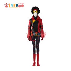 画像2: スパイダーマン:アクロス・ザ・スパイダーバース ジェシカ・ドリュー/Jessica Drew 全身タイツ ボデイースーツ コスプレ衣装 コスチューム cosplay (2)