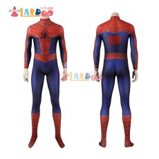 画像6: スパイダーマン:アクロス・ザ・スパイダーバース ピーター・パーカー ジャンプスーツ 全身タイツ ボデイースーツ コスプレ衣装 コスチューム cosplay (6)