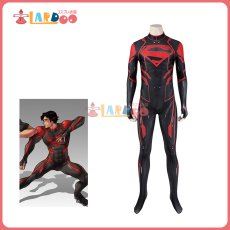 画像1: スーパーボーイ Superboy new 52suit コスプレ衣装 全身タイツ/ボデイースーツ コスチューム cosplay (1)
