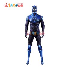 画像2: ブルービートル Blue Beetle2023 ハイメ・レイエス / ブルービートル ジャンプスーツ 全身タイツ コスプレ衣装  コスチューム  cosplay (2)