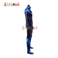 画像6: ブルービートル Blue Beetle2023 ハイメ・レイエス / ブルービートル ジャンプスーツ 全身タイツ コスプレ衣装  コスチューム  cosplay (6)